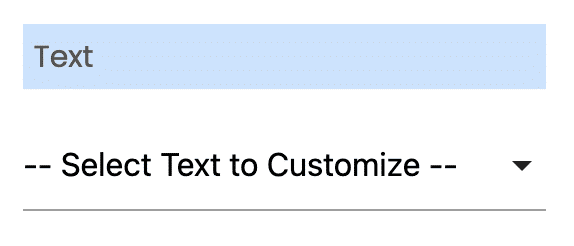 Customize assessment text
