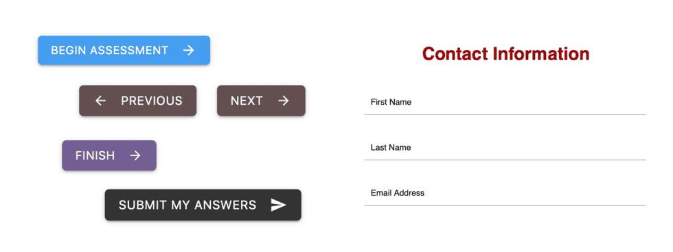 Button and Text Elements
